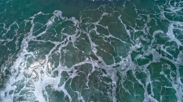 Drone Aerial View Sea Wave Surface — Stock Photo, Image