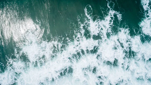 Drone Aerial View Sea Wave Surface — Stock Photo, Image