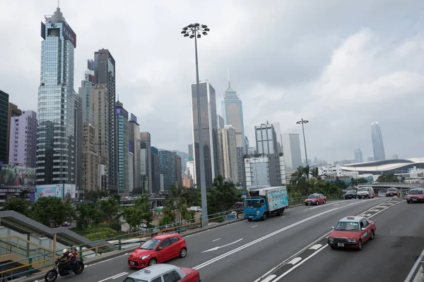 Hong Kong Ekim 2018 Gündüz Hong Kong Kentsel Peyzaj — Stok fotoğraf