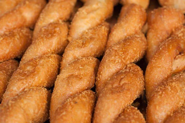 อาหารเช าแบบด งเด มของถนนจ ขนมป — ภาพถ่ายสต็อก
