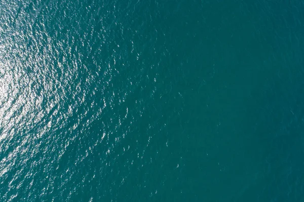 Aerial Drönarvy Vackra Havet Våg Yta — Stockfoto