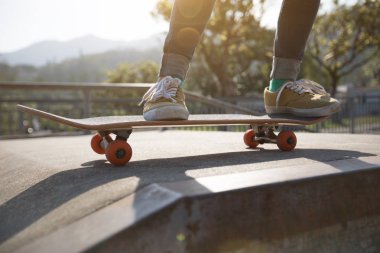 Kaykaycı paten Parkı rampası kaykay