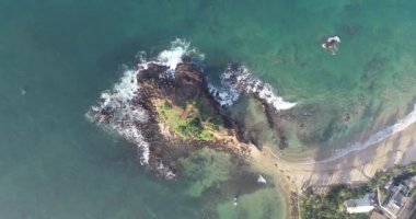 Sri Lanka'da mirissa havadan görünümü