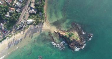 Sri Lanka'da mirissa havadan görünümü