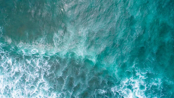 Vista Aerea Della Superficie Dell Onda Del Mare — Foto Stock