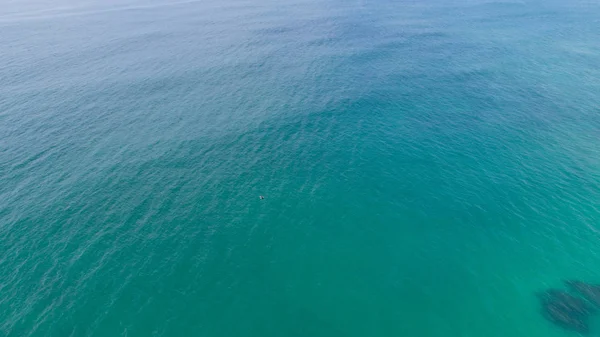 Аерофотозйомка Таємничої Поверхні Морської Хвилі — стокове фото