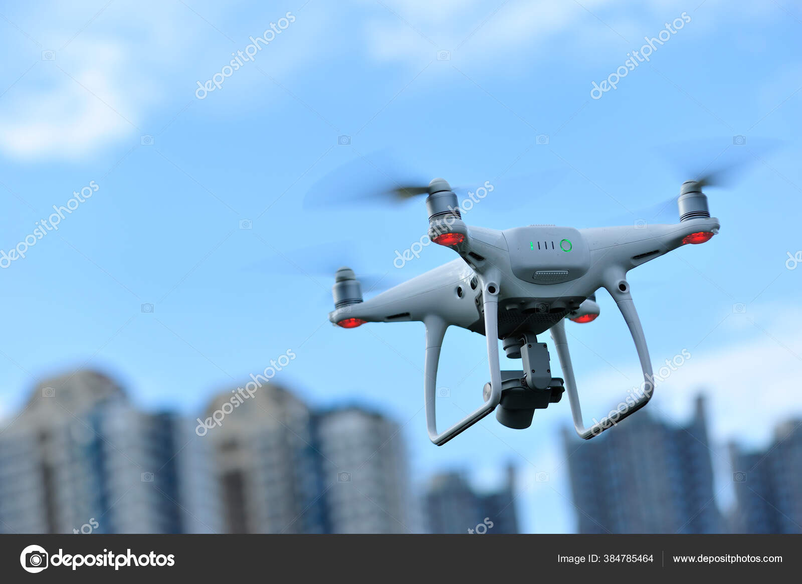 Drone Camera Flying Air Stock by 384785464