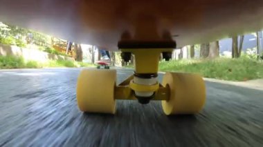 Kaykaycının şehirdeki son görüntüleri.