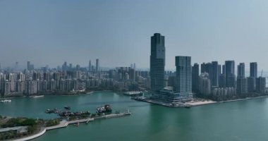 İnsansız hava aracı videosu, Shenzhen şehri gökdelenleri, Çin