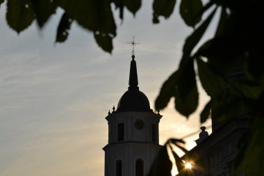 Güzel binalar ve anıtlar Vilnius