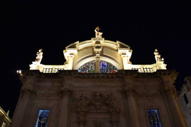 Dubrovnik gece manzarası