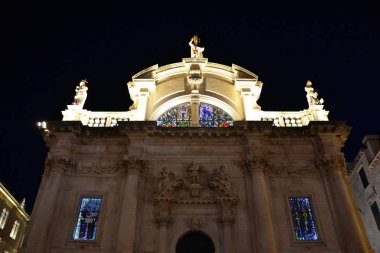 Dubrovnik gece manzarası