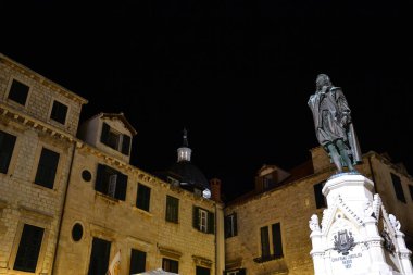 Dubrovnik gece manzarası