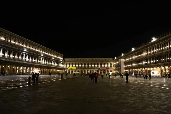 Hermosas Vistas Venecia Por Noche — Foto de Stock