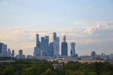 Yaz Moskova'da bir yürüyüş