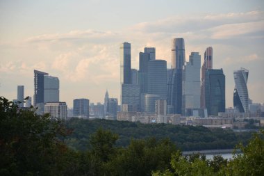 Yaz Moskova'da bir yürüyüş