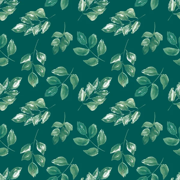 Aquarell nahtlose Hagebutten Herbstmuster. ideal für Textilien, Geschenkpapier, Bekleidung, Wohnkultur — Stockfoto