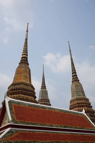 Wat Pho Berço Massagem Tailandesa — Fotografia de Stock