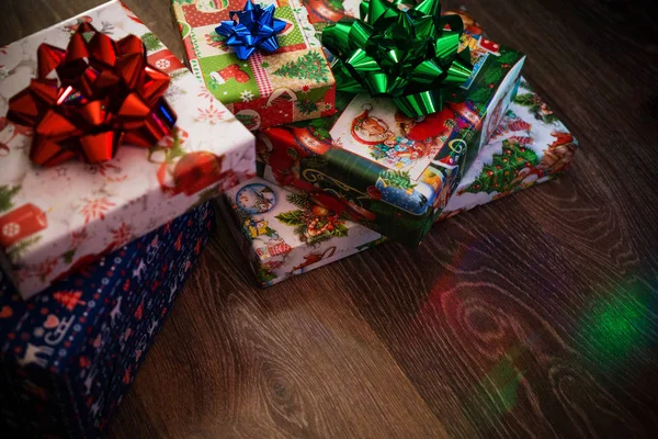 New Year Gift Bow — Stock Photo, Image