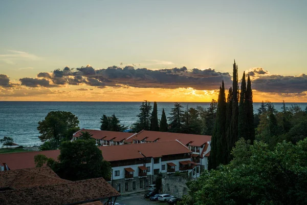 Karadeniz üzerinde gün batımı