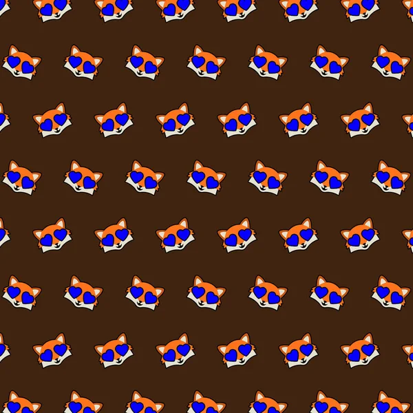 Fox - emoji pattern 13