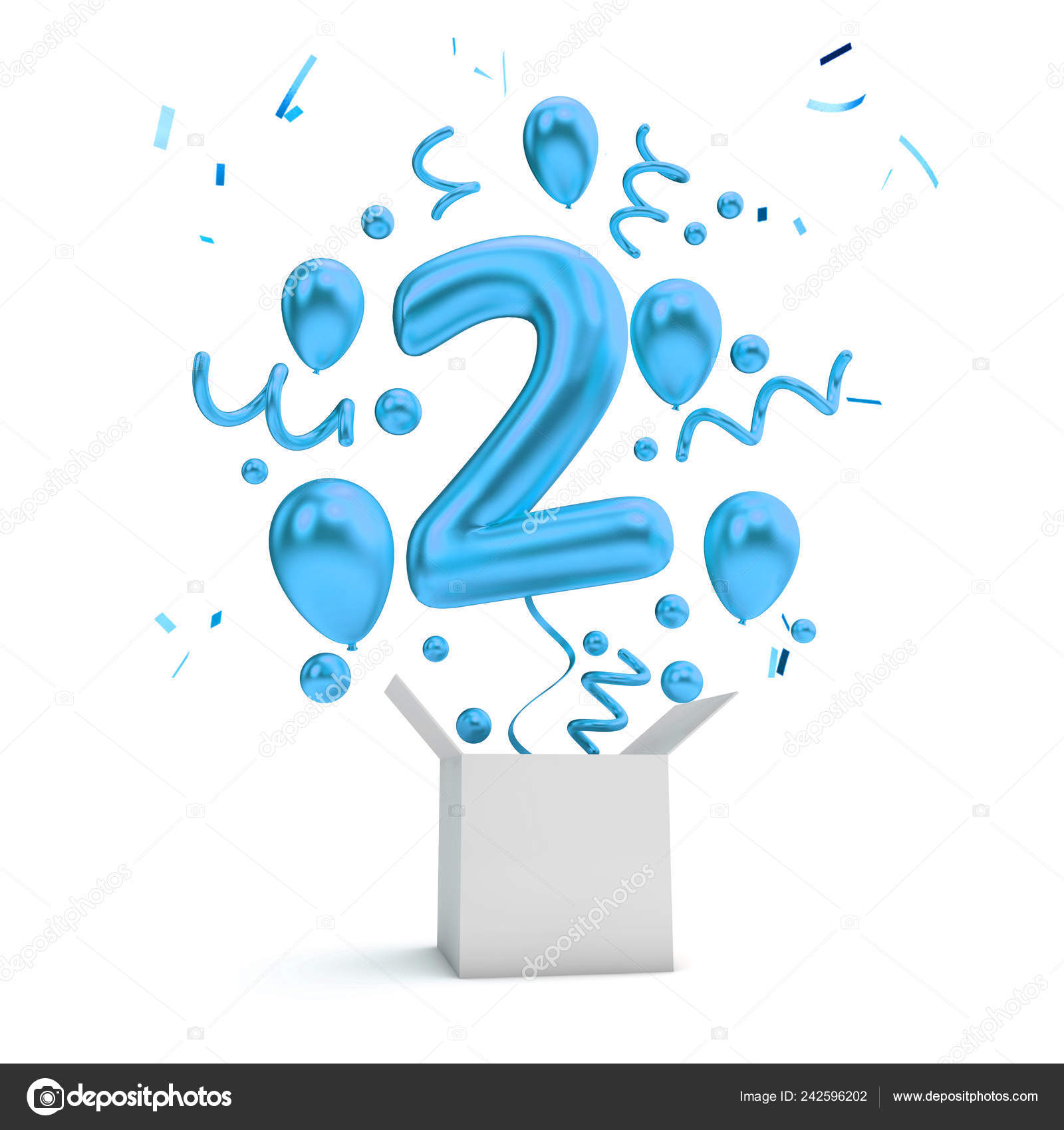 Imágenes de Feliz cumpleaños 2 años libres de derechos | DepositPhotos, image size:1600x1700