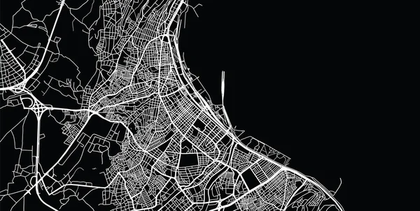 サムスン、トルコの都市のベクトル地図 — ストックベクタ