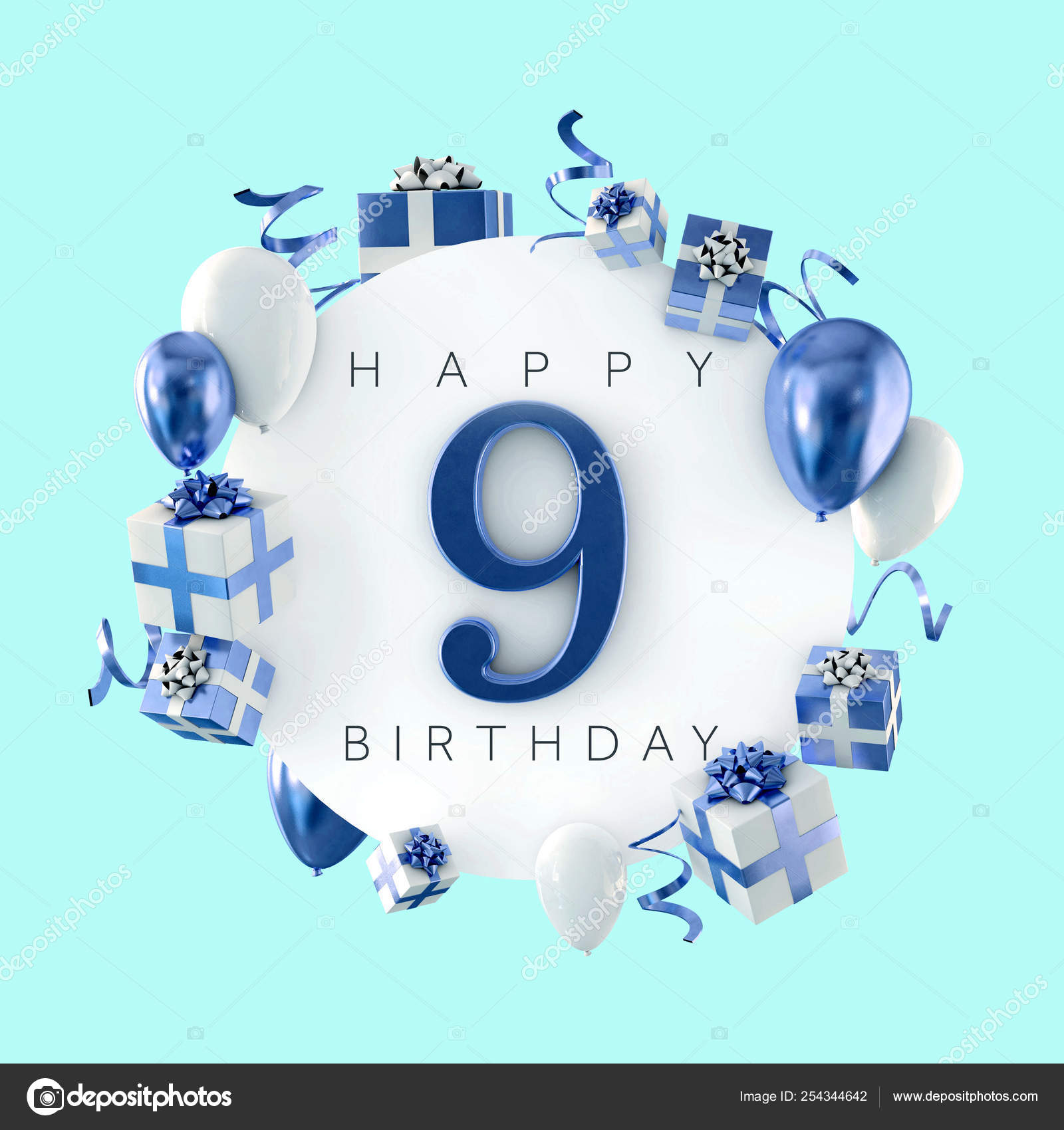 picture Happy 9Th Birthday Son stockfotos 9th birthday bilder stockfotografie 9th birthday lizenzfreie fotos depositphotos