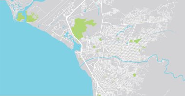 Puerto Vallarta, Meksika şehir haritası
