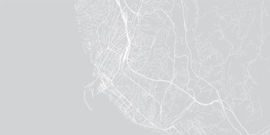 Soçi kentsel vektör şehir haritası, Rusya