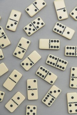 Domino geçmişi. İş stratejisi konsepti