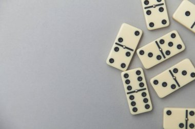 Domino geçmişi. İş stratejisi konsepti