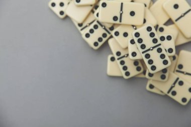 Domino geçmişi. İş stratejisi konsepti