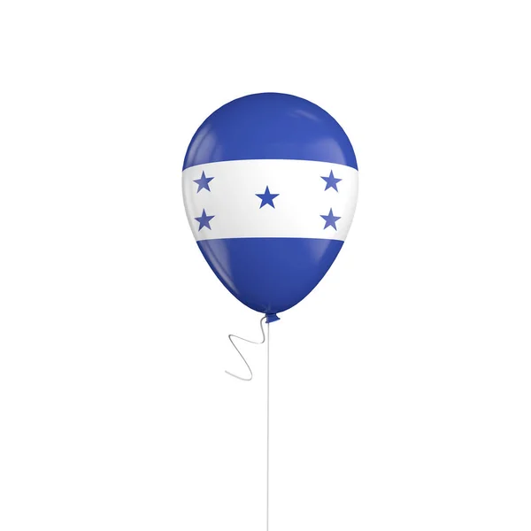 Honduras flag balloon on a string. 3D Rendering — Stock Photo, Image