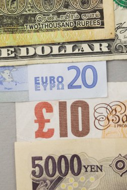 Küresel para birimi arka planı