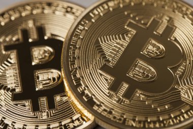 Altın Bitcoin sanal para sikke