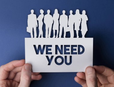 İş adamlarının imzalamasını istiyoruz. İşe alım ve kariyer geliştirmek