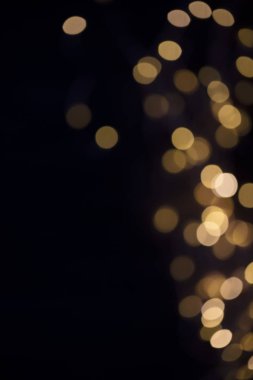 Altın soyut bokeh arka plan, Festival ve kutlama backgrou