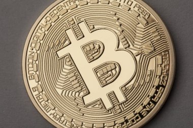 Altın Bitcoin sanal para sikke