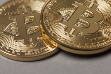 Altın Bitcoin sanal para sikke