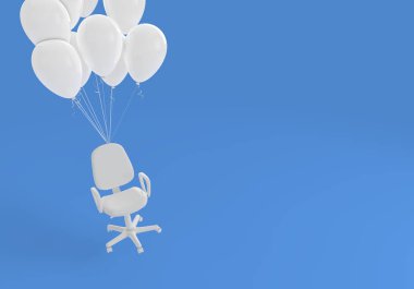 Ofis koltuğu balonlar, geliştirme, yenilik kibir bağlı
