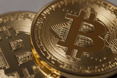 Altın Bitcoin sanal para sikke