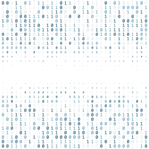 Code binaire fond de la technologie numérique faite avec des zéros et sur — Photo