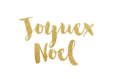 Joyuex Noel altın ışıltılı yazı arka plan