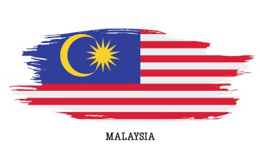 Ulusal bayrak, düz modern vektör illüstrasyon biçimi haritası