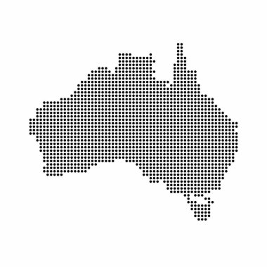 Modern ulusal harita vektör illüstrasyonu