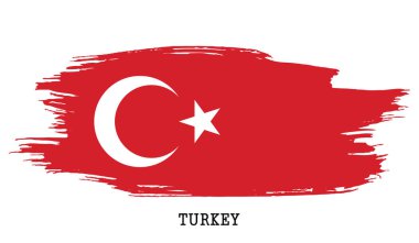 Ulusal bayrak, düz modern vektör illüstrasyon biçimi haritası
