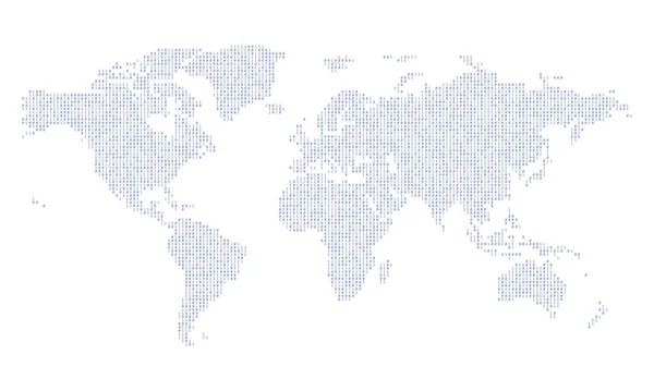 Ilustración Moderna Del Vector Mapa Nacional — Vector de stock