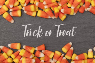 mesaj ile cadılar bayramı tatil arka plan