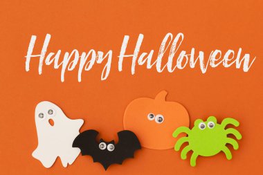 mesaj ile cadılar bayramı tatil arka plan